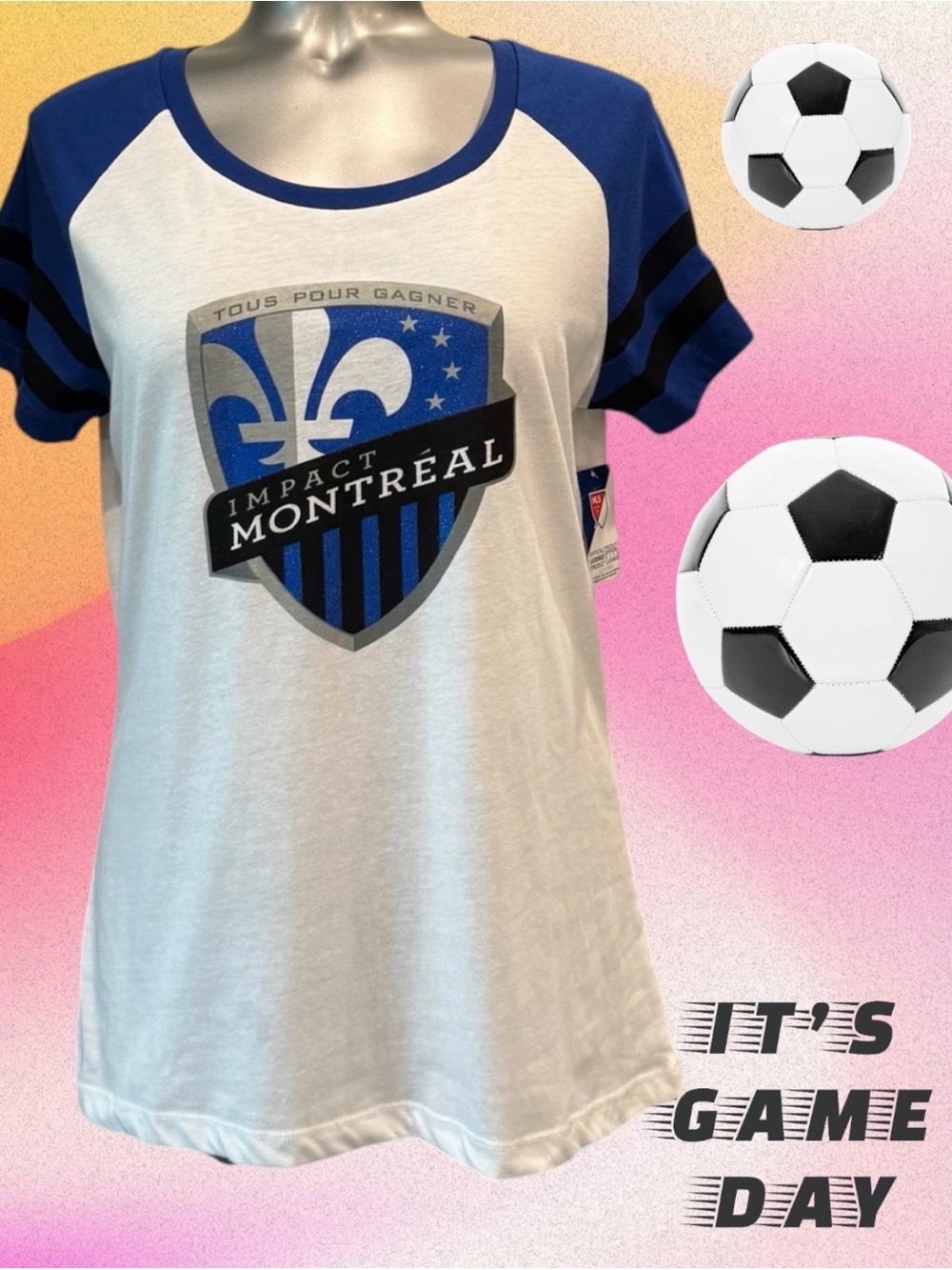 2 for $30 | Montreal Impact FC Women's MLS T Shirt